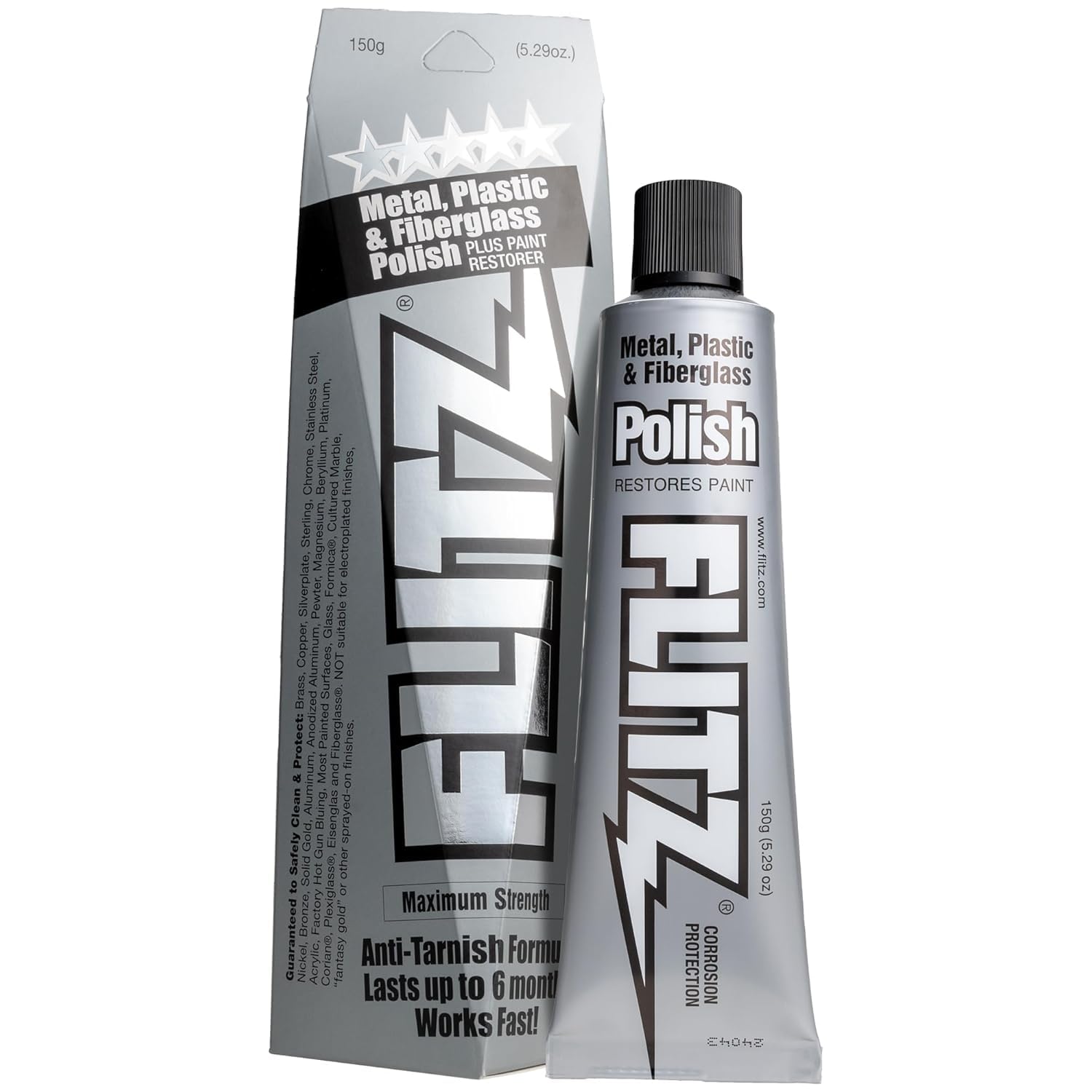 Amazon.com: Flitz Multi-Purpose Metal Polish Paste - 5.29oz Tube